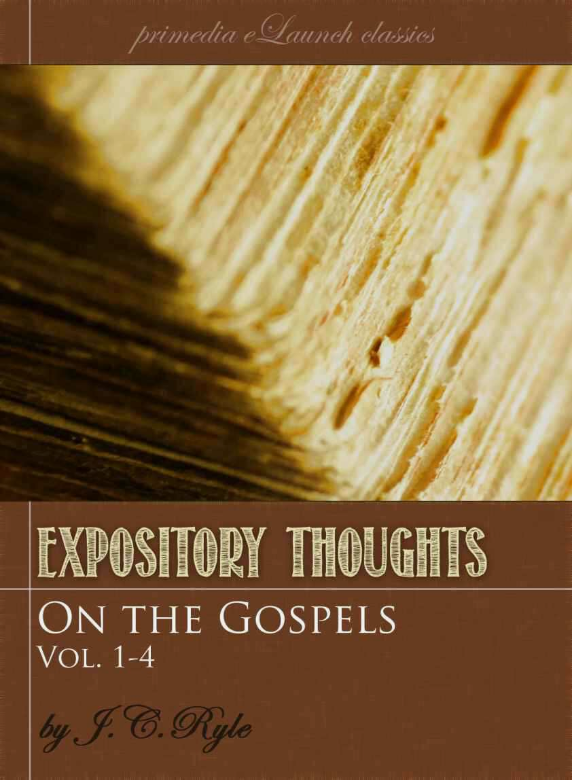 Cover of Expository Thoughts on the Gospels